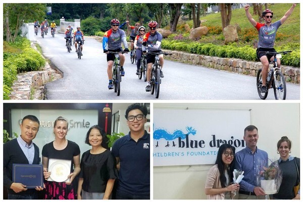 มูลนิธิสร้างรอยยิ้ม Operation Smile และ มูลนิธิเด็ก Blue Dragon รับมอบเงินทุนสนับสนุนจากโครงการทัวร์ปั่นจักรยาน YAANA Bike Challenge 2019 ณ ประเทศเวียดนาม