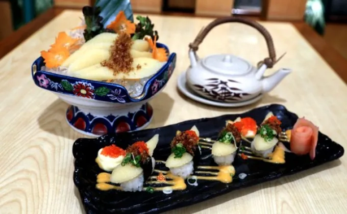 “ไข่ปลาคาสุโนะโกะ” ห้องอาหารญี่ปุ่นไดอิจิ