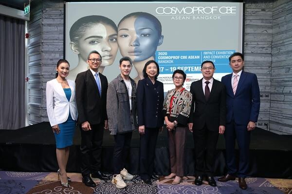 ภาพข่าว: “อินฟอร์มา มาร์เก็ต” แถลงข่าว การจัดงานแสดงสินค้าธุรกิจความงามระดับโลก “Cosmoprof CBE ASEAN 2020”