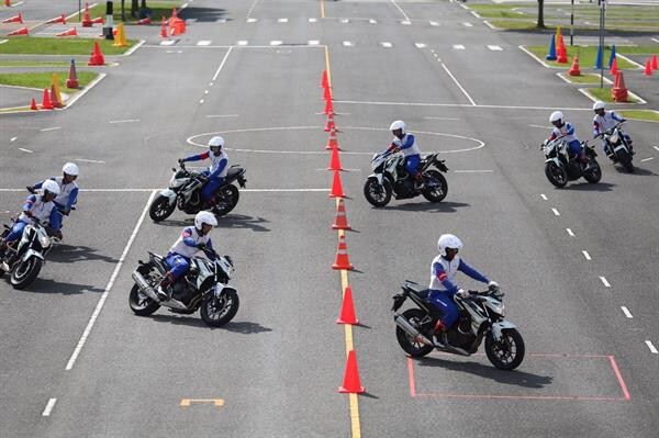 ฮอนด้าสนับสนุนการแข่งขันขับขี่ปลอดภัยเจ้าหน้าที่ตำรวจระดับประเทศปีที่ 3