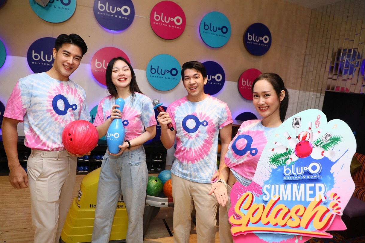 บลูโอ ริธึม แอนด์ โบว์ล ชวนมาคลายร้อนกับ “Blu-o Summer Splash”  เมื่อใช้บริการโยนโบว์ลิ่งหรือร้องคาราโอเกะ รับฟรีเสื้อยืด T Shirt Summer ดีไซน์เก๋