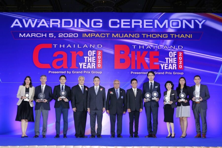 อีซูซุรับรางวัลรถยอดเยี่ยมแห่งปี จากเวที “CAR OF THE YEAR 2020” รวม 8 รางวัล