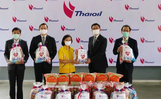 ภาพข่าว: กลุ่มไทยออยล์ส่งมอบถุงกำลังใจให้ประชาชนที่เดือดร้อนจากวิกฤต