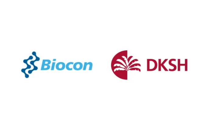 ดีเคเอสเอช และ Biocon Pharma ร่วมมือกันเพื่อจัดจำหน่ายผลิตภัณฑ์ยาสามัญเจ็ดตำรับในตลาดภูมิภาคเอเชียตะวันออกเฉียงใต้