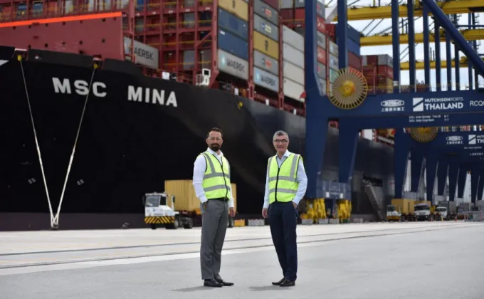 'MSC MINA’ สร้างปรากฎการณ์ เรือขนส่งตู้สินค้าขนาดใหญ่ที่สุด