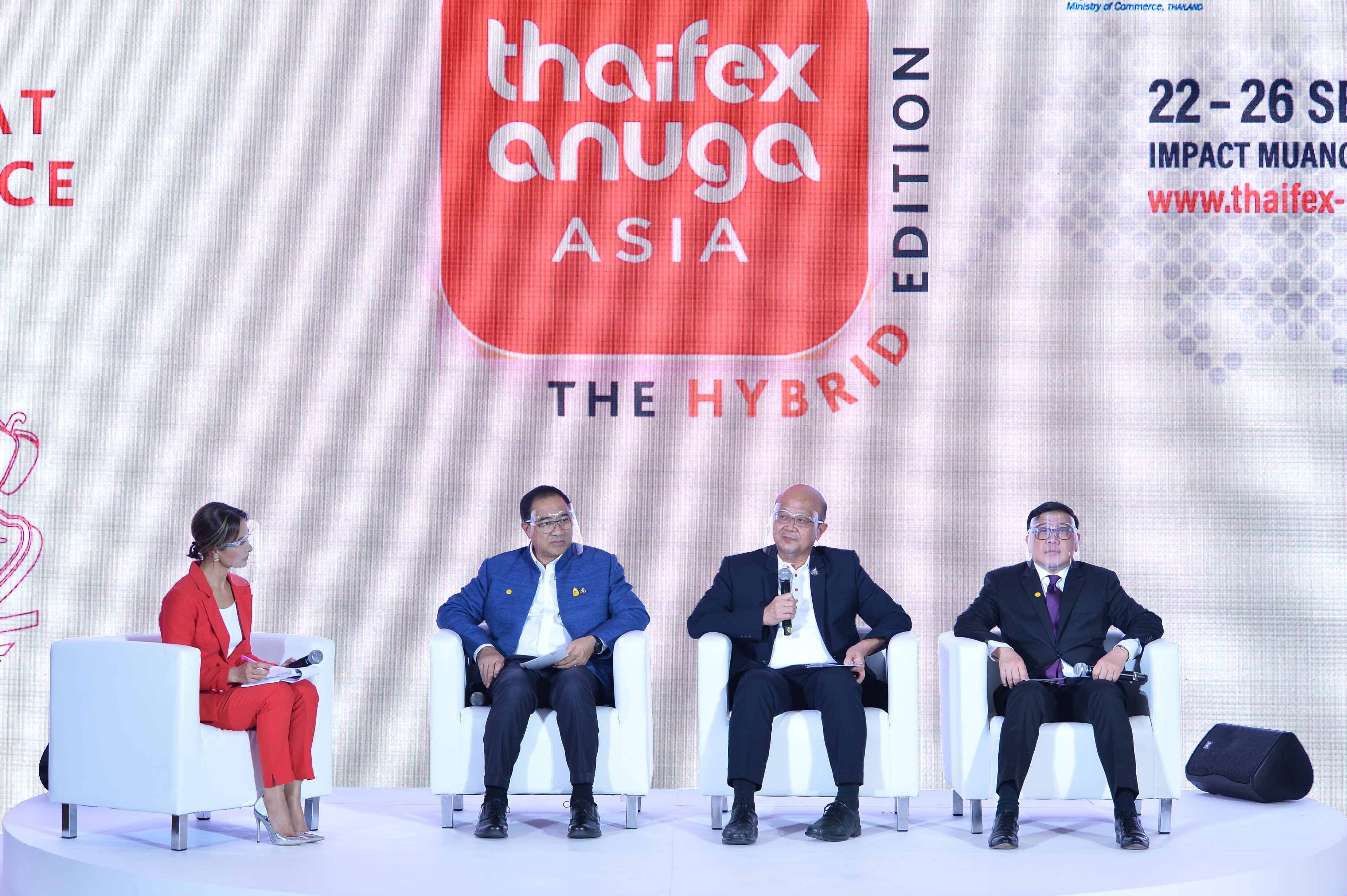 กรมส่งเสริมการค้าระหว่างประเทศ หอการค้าไทย และโคโลญเมสเซ่ ยืนยันจัดงาน “THAIFEX - ANUGA ASIA 2020” ในรูปแบบใหม่ “The Hybrid Edition”