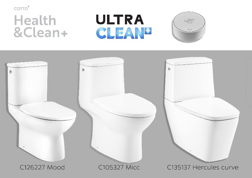 “คอตโต้” เปิดตัวสุขภัณฑ์ Touchless Series  มาพร้อมระบบชำระล้างไร้สัมผัส Waving Sensor System และนวัตกรรมสารเคลือบผิว Ultra Clean+