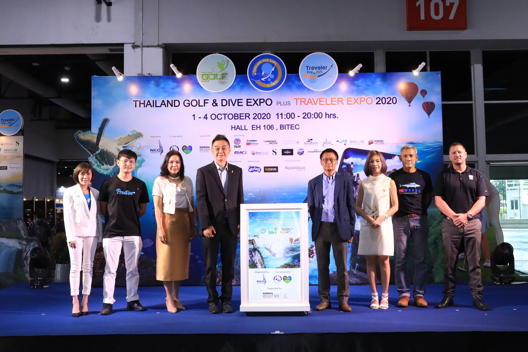 Thailand Golf & Dive Expo และ Traveler Expo 2020 กระตุ้นท่องเที่ยวไลฟ์สไตล์ จัดเต็มแพ็กเกจท่องเที่ยว ลด 80%