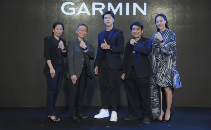 GARMIN เปิดตัว “นาย-ณภัทร” ไลฟ์สไตล์พรีเซนเตอร์คนแรกของประเทศไทย