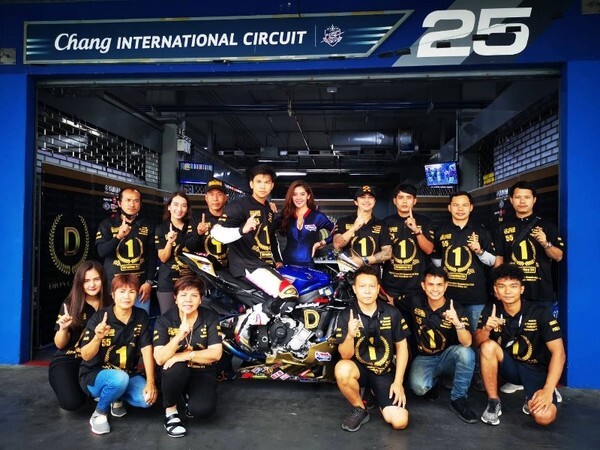 "ค่าย" SPU นักบิดฝีมือดี! ผงาดคว้าแชมป์ประเทศไทย จักรยายนต์ทางเรียบ 1000 cc (ST-1)
