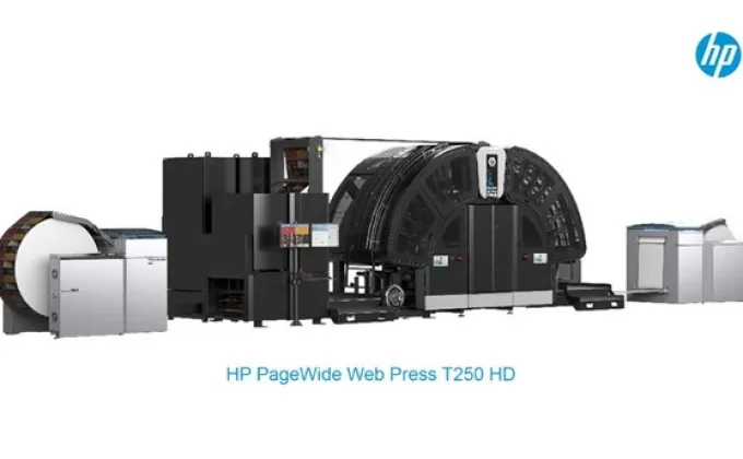 HP PageWide Web Press สร้างสถิติพิมพ์งานสูงสุด