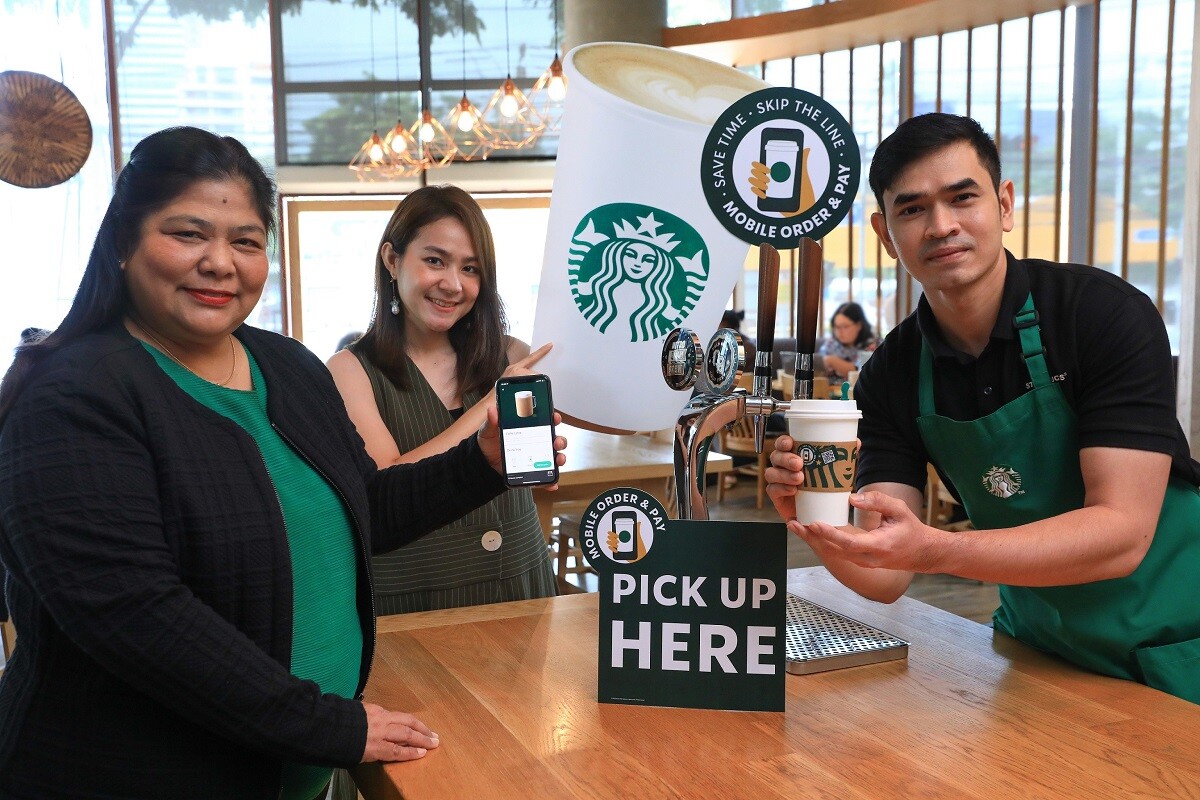 สตาร์บัคส์ เปิดตัวฟีเจอร์ Mobile Order & Pay บนแอปฯ Starbucks(R) Thailand
