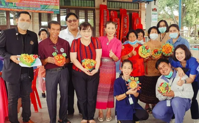 AGC Chemicals Thailand ส่งเสริมสุขภาพผู้สูงอายุชุมชนมาบข่าสำนักอ้ายงอน