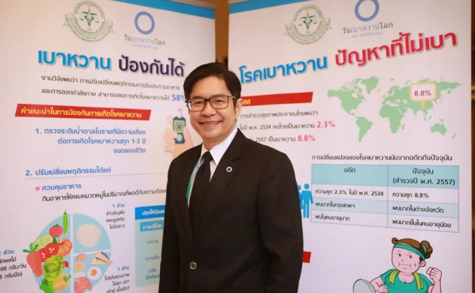 สมาคมโรคเบาหวานแห่งประเทศไทยฯและสมาคมผู้ให้ความรู้โรคเบาหวาน