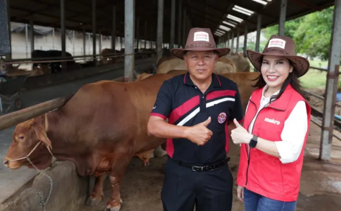 แม็คโคร ผุดโมเดลเกษตรยั่งยืน หนุนผู้เลี้ยงวัวไทย