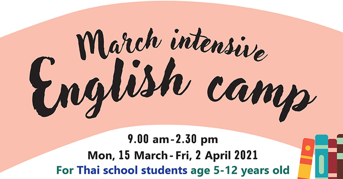 March Intensive English Camp 2021 for Thai school students