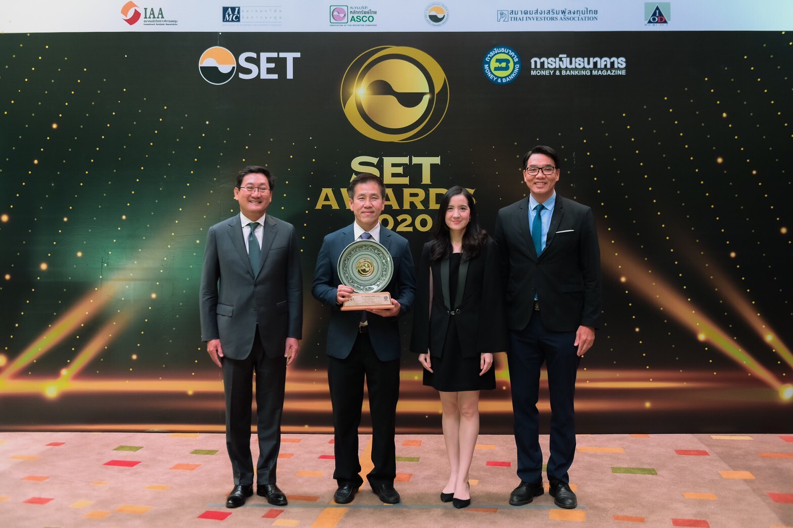 SPA คว้ารางวัล Best Investor Relations Awards for listed Company in mai ในงาน SET Awards 2020
