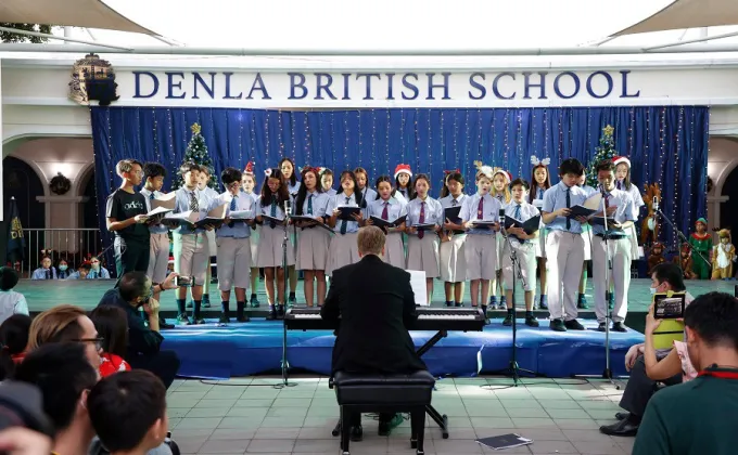 โรงเรียนนานาชาติ DBS จัดงานฉลองเทศกาลคริสต์มาสสุดยิ่งใหญ่ตามธรรมเนียมอังกฤษ