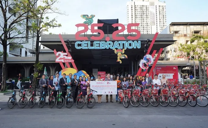 Prudential Thailand Donates Bicycles