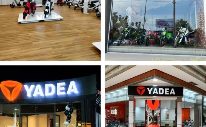 Yadea เปิดแฟล็กชิปสโตร์ในหลายประเทศ