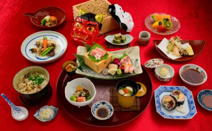 ห้องอาหาร ยามาซาโตะฉลอง เซ็ตสึบุนเทศกาลปาถั่วมงคลด้วยอาหารชุดพิเศษ