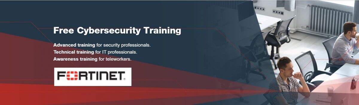 ฟอร์ติเน็ตขยายเวลาหลักสูตรอบรมความปลอดภัยไซเบอร์ NSE Cybersecurity Training ด้วยตนเอง ฟรี!!!