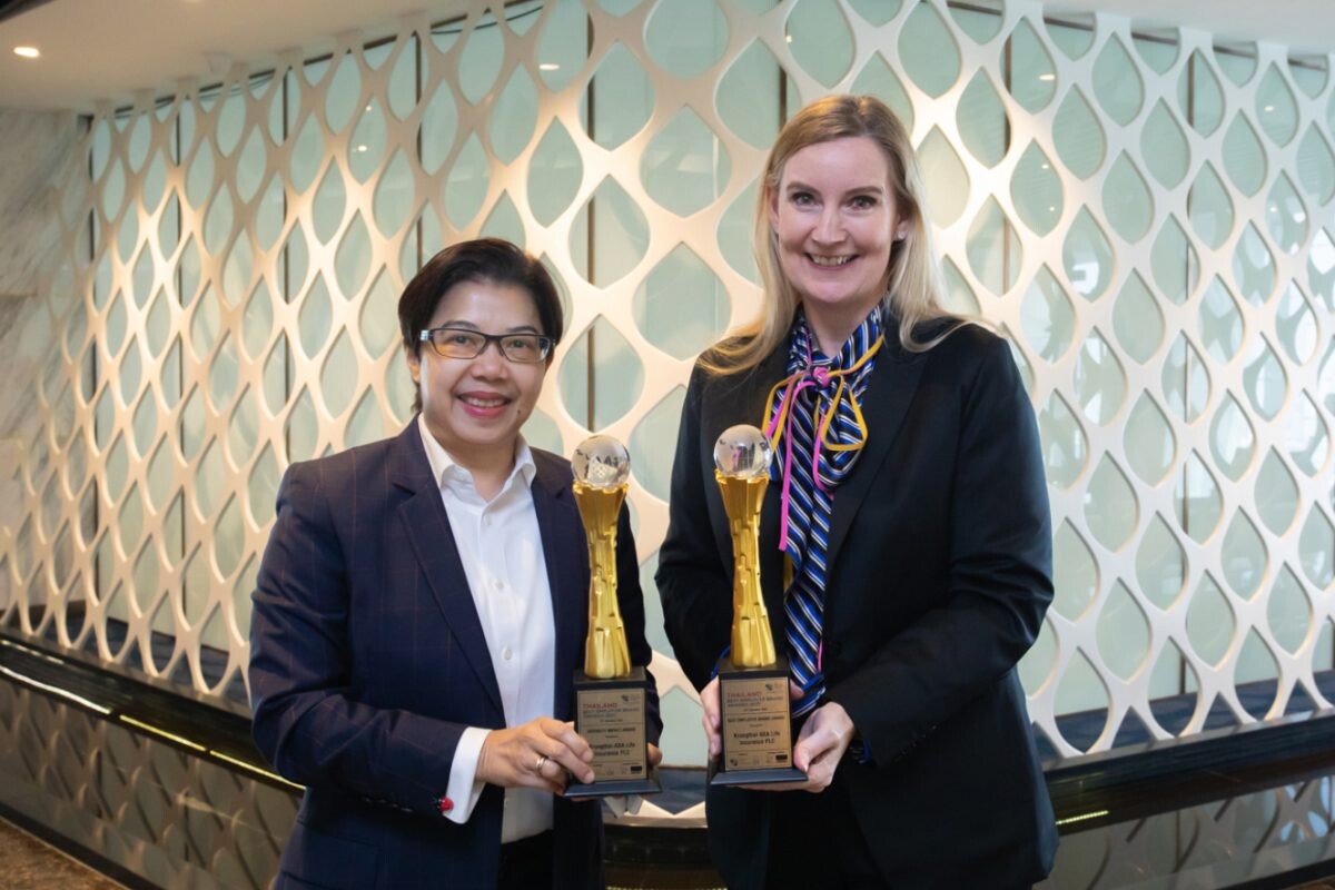 กรุงไทย-แอกซ่า ประกันชีวิต คว้า 2 รางวัลใหญ่ จาก World HRD Congress