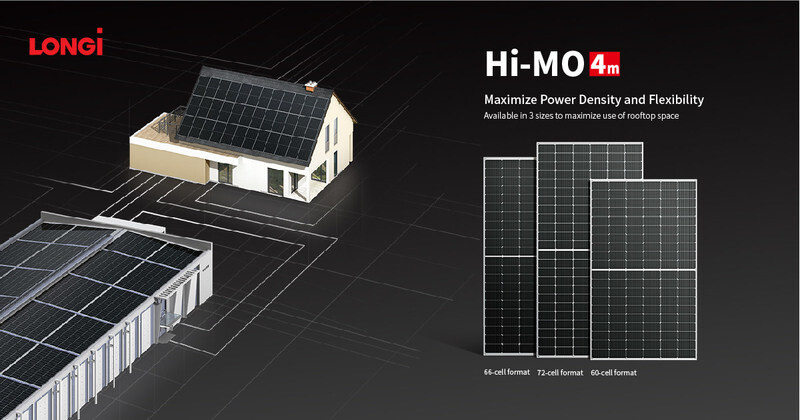 LONGi เปิดตัวแผงพลังงานแสงอาทิตย์ซีรีส์ Hi-MO 4m รุ่น 66C รองรับตลาดการผลิตพลังงานแบบกระจายตัวทั่วโลก