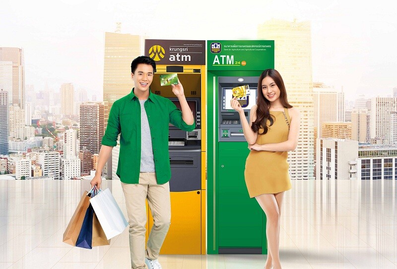 กรุงศรี-ธ.ก.ส. เปิดบริการ ATM ข้ามธนาคาร ไม่เสียค่าธรรมเนียม