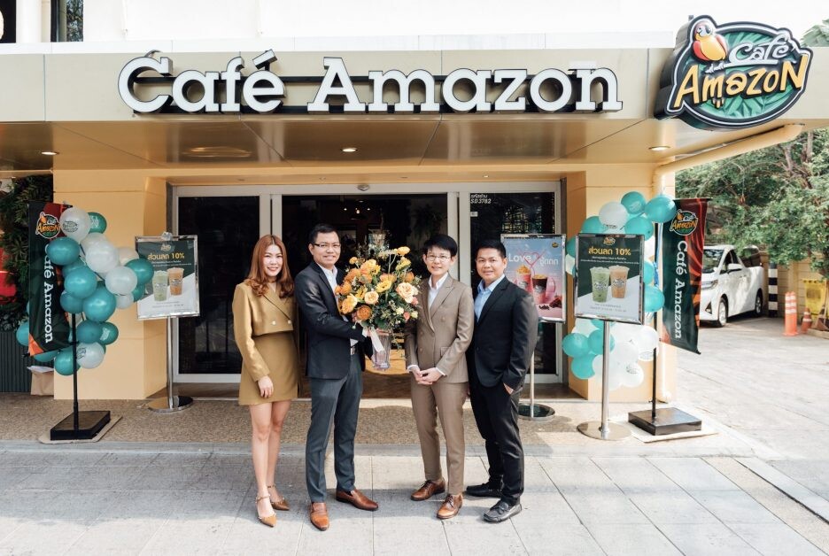 7UP บุกธุรกิจ non-oil เปิดร้านกาแฟ Amazon สาขาแรก