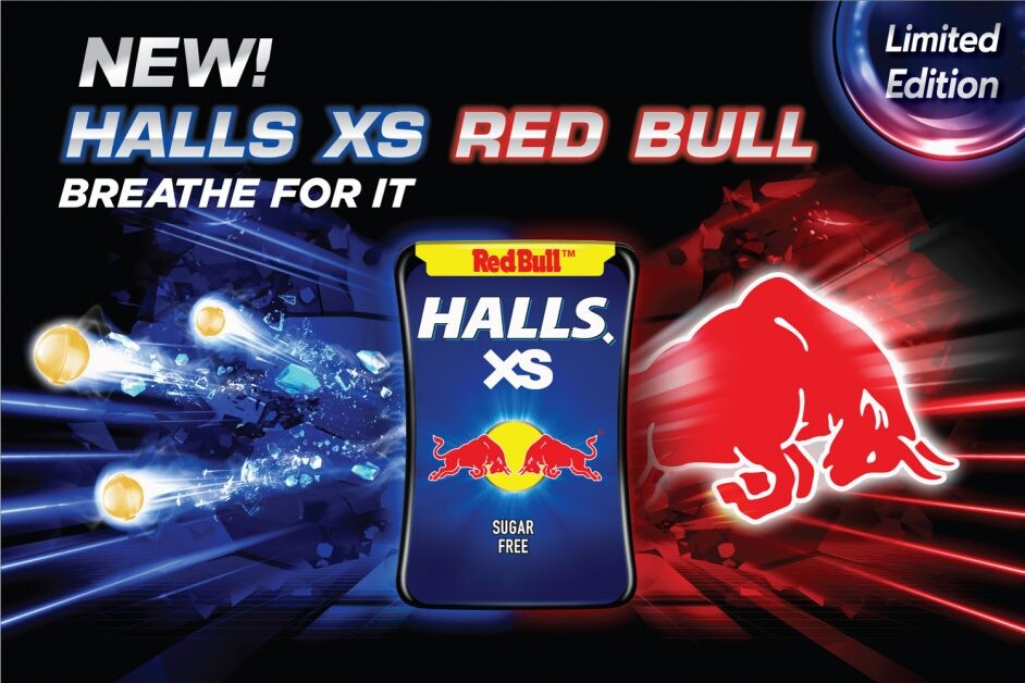 มอนเดลีซเขย่าวงการลูกอมอีกครั้งเปิดตัว Halls XS Red Bull รสชาติคูลสุดขั้วครั้งใหม่!