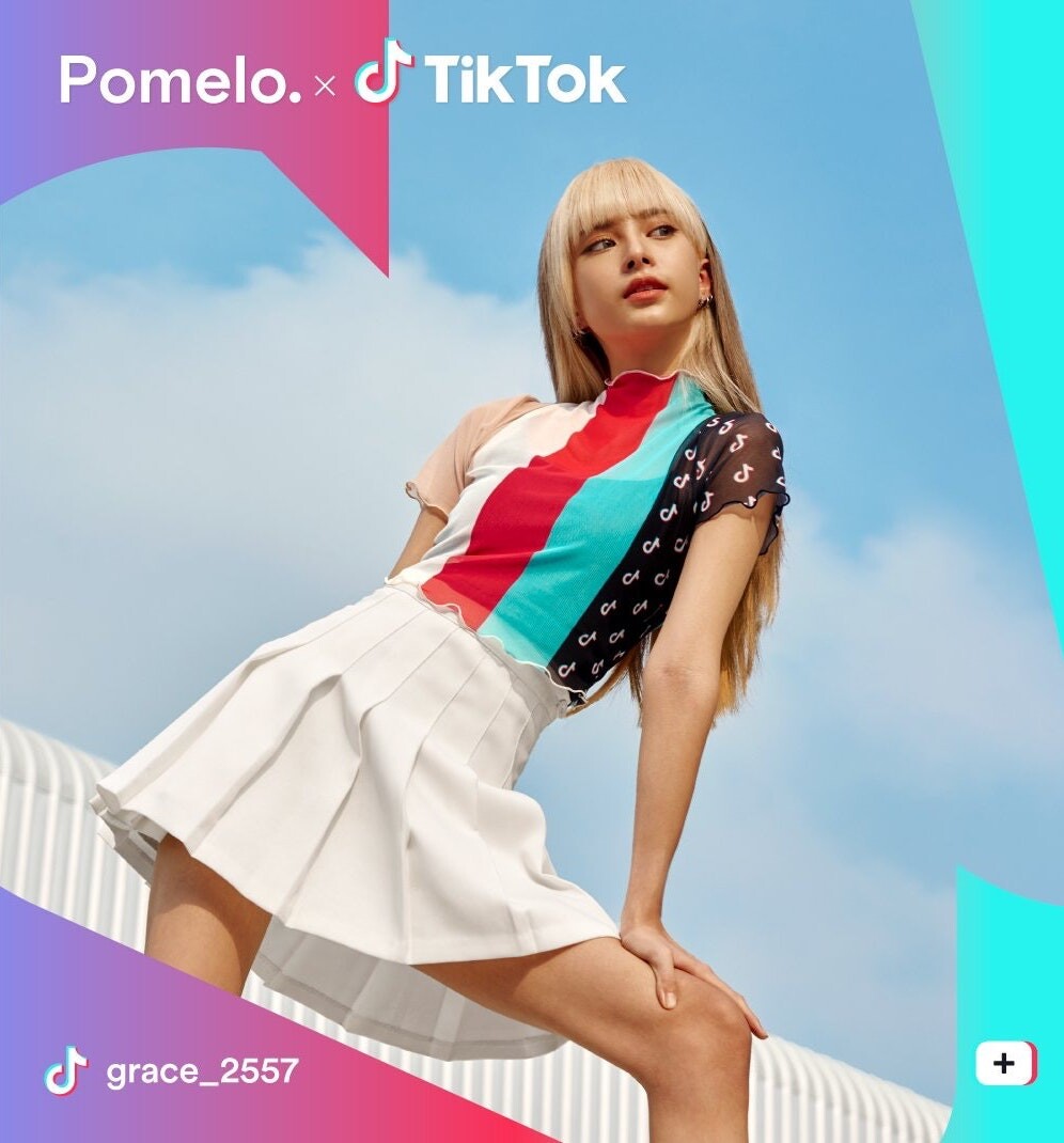 TikTok จับมือ Pomelo ส่งคอลเลกชั่นสตรีทแวร์สุดปังในธีม "Be Bold Be YOU" ครั้งแรกด้วยลายปริ้นท์โลโก้ TikTok