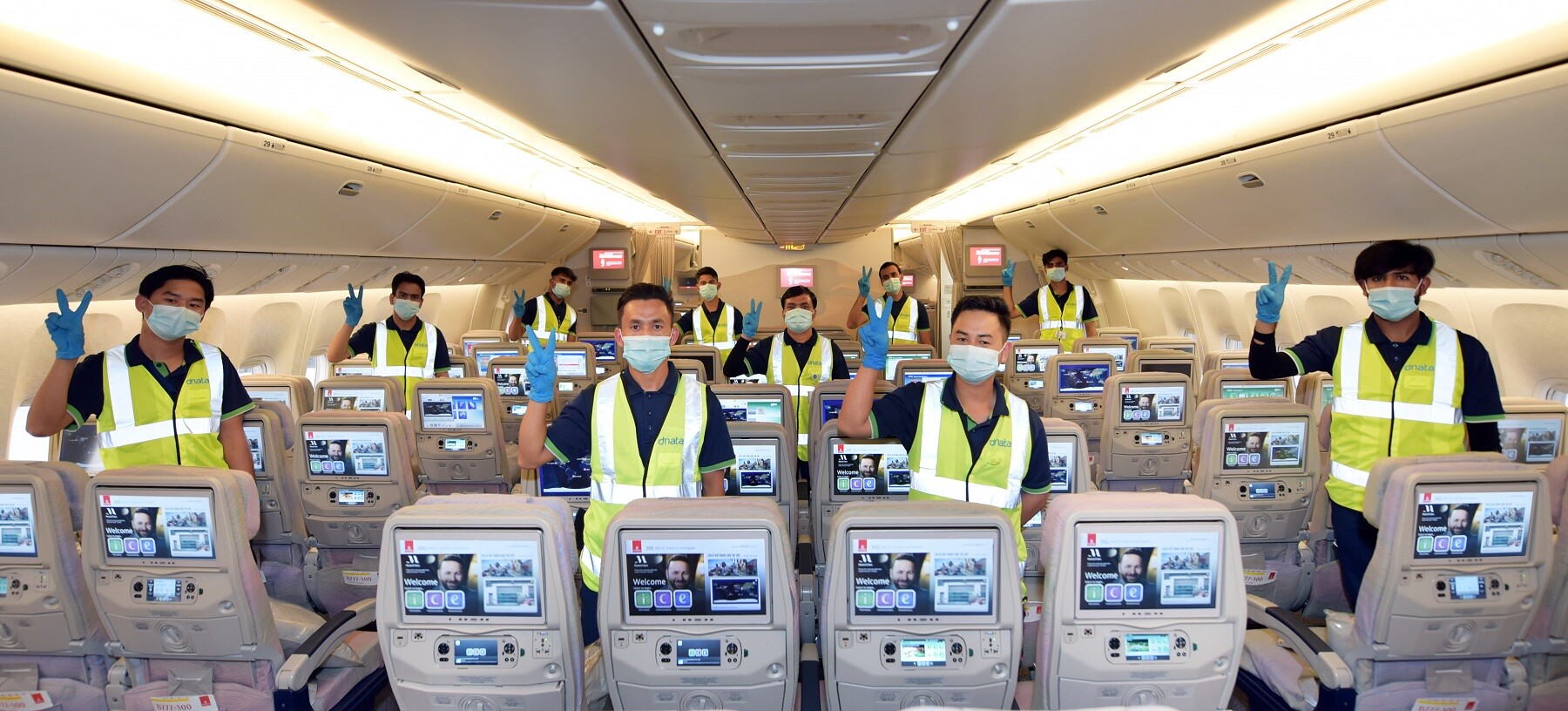 Safety above all, always: Emirates operates first flight serviced by  fully vaccinated frontline teams across all customer touchpoints