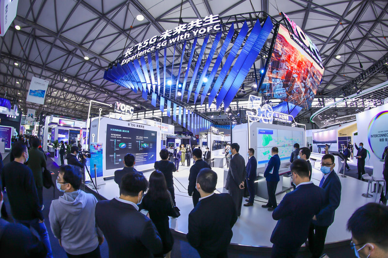 YOFC ปรากฏตัวที่งาน MWC Shanghai 2021 มุ่งเน้นผลิตภัณฑ์ที่เปิดกว้างและอัจฉริยะ เปิดโอกาสให้สัมผัส 5G กับ YOFC