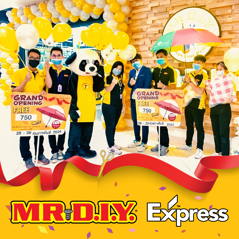 มิสเตอร์. ดี.ไอ.วาย. เปิด MR.DIY Express แห่งแรกในไทย