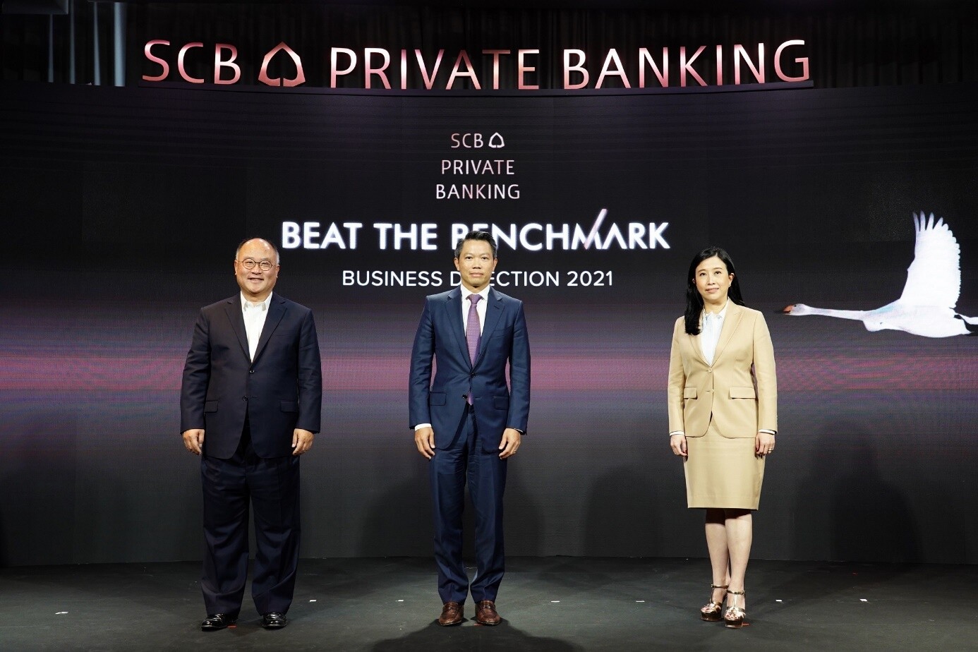 SCB PRIVATE BANKING on track to becoming Thailand's private banking leader, embracing three strategic thrusts and promoting "Beat the Benchmark" concept