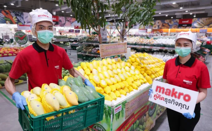 แม็คโคร เคียงข้างเกษตรกรไทย ช่วยชาวสวนระบายมะม่วงกว่า