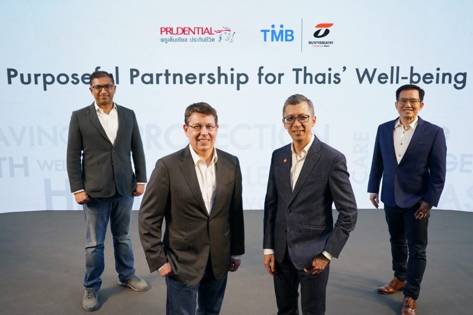 Prudential Thailand joins forces with TMB | Thanachart to deliver best-in-class insurance solutions for Thais' well-being