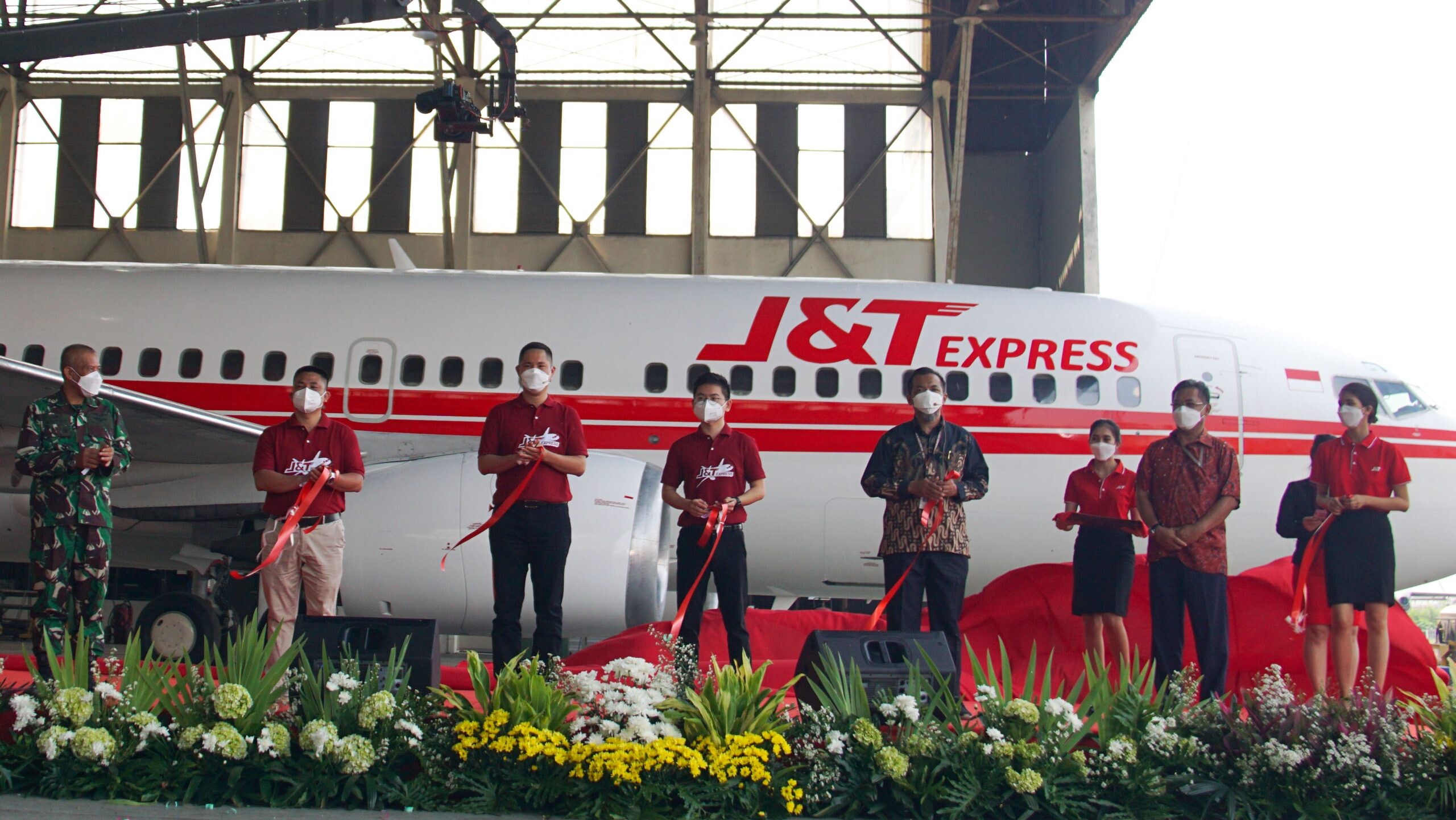 "J&T Express Group" เปิดตัวเครื่องบินขนส่งพัสดุระดับไฮเอนด์