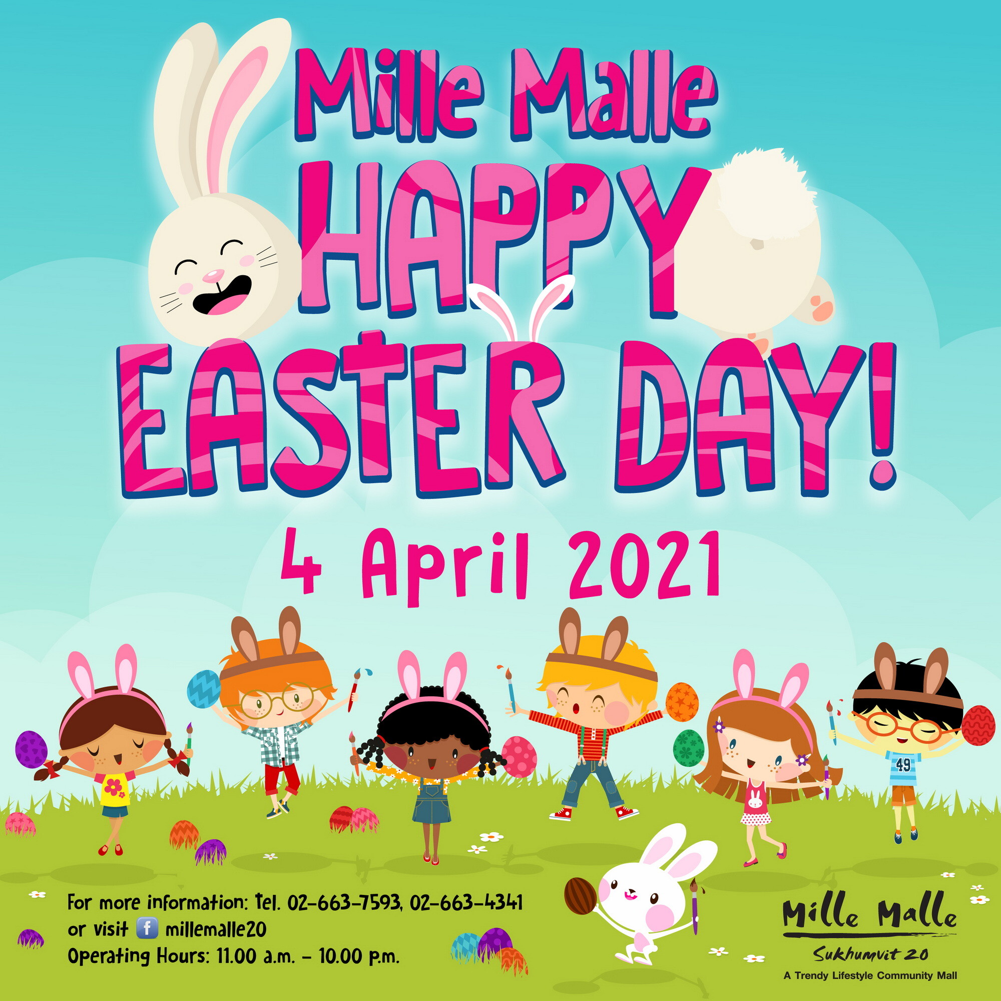 Mille Malle Happy Easter Day