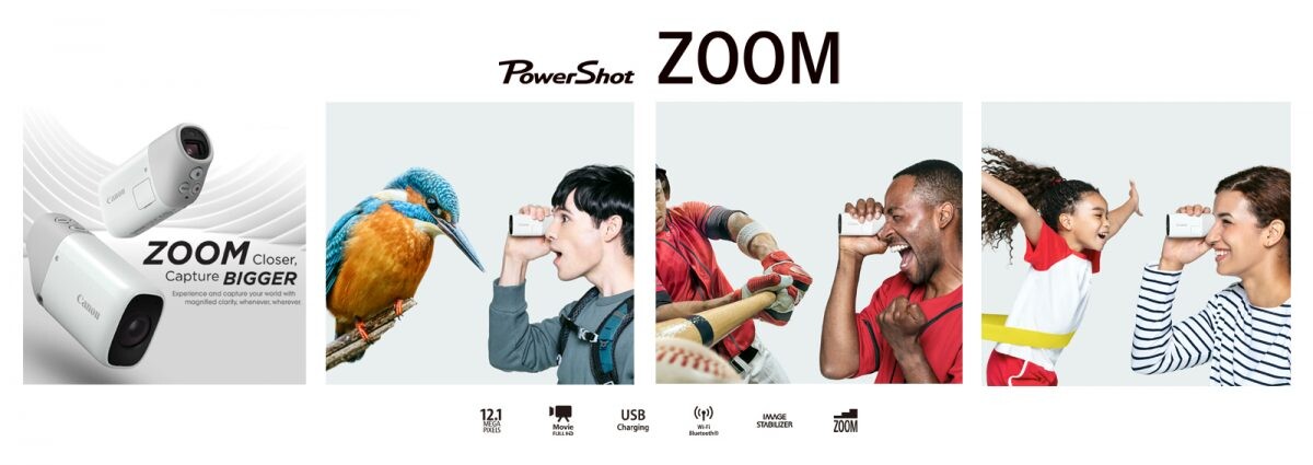 มาแล้ว!! Canon PowerShot ZOOM กล้องดิจิทัลส่องทางไกล ราคาเพียง 9,990 บาท กดสั่งซื้อได้แล้วที่เวป Canon E-Store