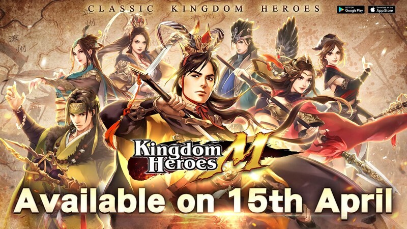 เกมมือถือ "Kingdom Heroes M" เปิดตัวอย่างเป็นทางการบน iOS และ Android
