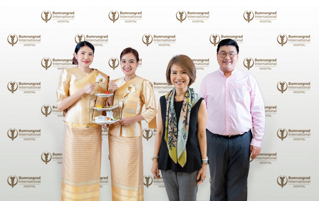 บำรุงราษฎร์ ยกระดับประสบการณ์ Customer Journey แบบพรีเมียม ปรับธีม Healthy Thai Touch Tea Set ตามฤดูกาล ณ นภาเลาจน์