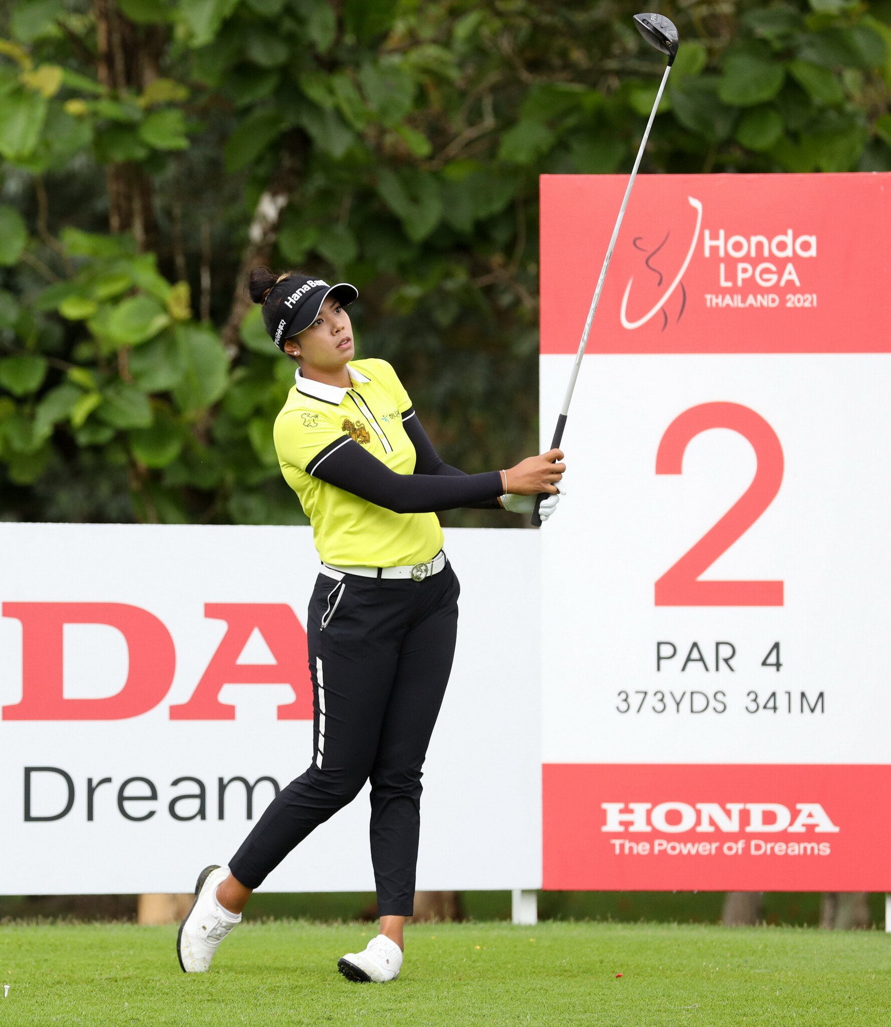 Atthaya, Patty share one-stroke lead after first day at Honda LPGA Thailand 2021