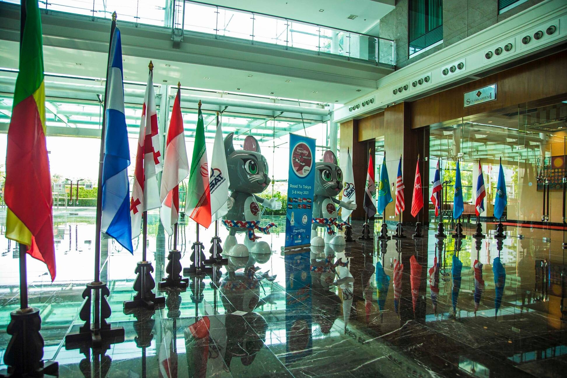 โรงแรมโนโวเทล สุวรรณภูมิ แอร์พอร์ต ร่วมเป็นส่วนหนึ่งในการแข่งขันกีฬายกน้ำหนักคนพิการนานาชาติ รายการ "Bangkok 2021 World Para Powerlifting World Cup"