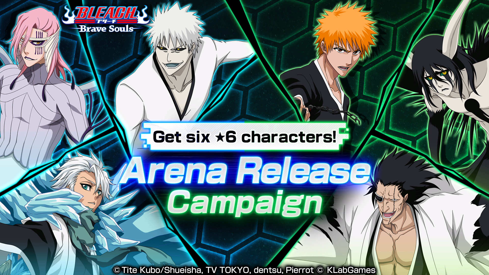 "Bleach: Brave Souls" New Arena Mode Launches! Take on the World in Real Time and Enjoy Celebration Campaigns!