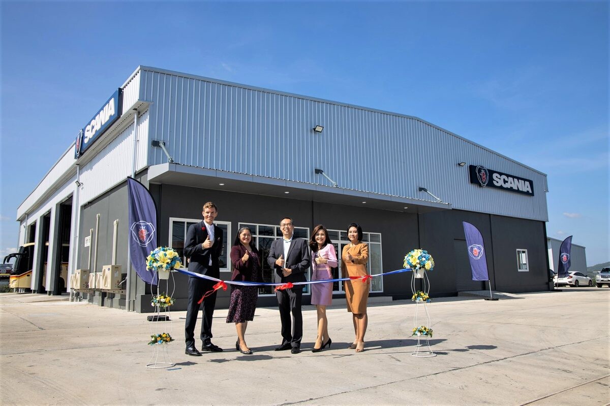 Scania Siam opened Saraburi service center to support sustainability solution business growth