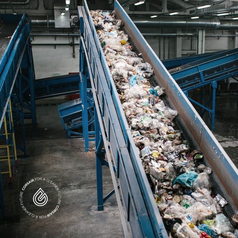 คอร์สแอร์ รุดหน้าแก้ปัญหาขยะพลาสติกในเมืองไทยด้วยเทคโนโลยีสมัยใหม่เปลี่ยนขยะเป็นน้ำมันชีวภาพ