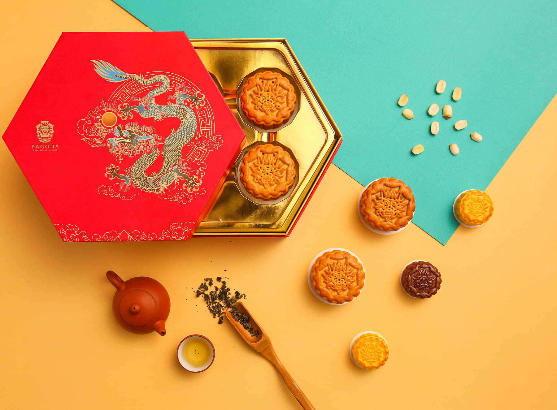 Mid-autumn festival with handcrafted mooncakes at Bangkok Marriott Marquis Queen's Park