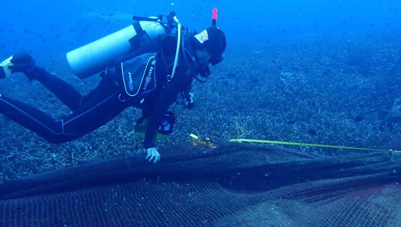 ปตท.สผ.ร่วมสนับสนุนปฏิบัติการเก็บกู้อวนขนาดใหญ่ปกคลุมปะการัง เกาะโลซิน 18-22 มิ.ย. 64